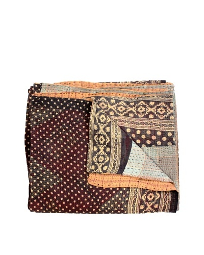 Kantha Throw, Multi, 50″ x 80″