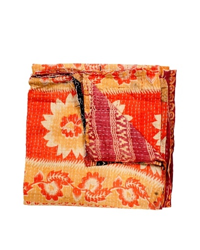 Kantha Throw, Multi, 50 x 80