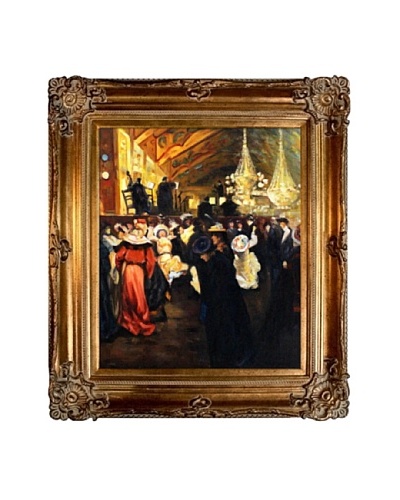 Oil Reproduction of Alfred Maurer's Le Bal au Moulin-Rouge, 1902