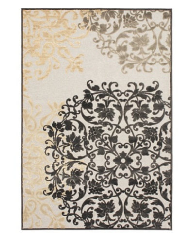 Braque Rug, Dark Brown/Light Gray, 5' 2 x 7' 6