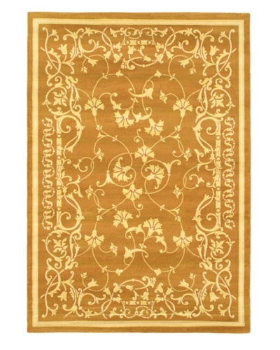 Lotus Mod Rug, Light Brown, 5' 3 x 7' 5