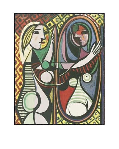 Pablo Picasso Girl Before a Mirror Framed Art
