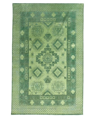 Silk Hand-Knotted Ikat Rug