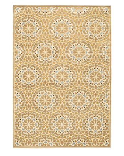 Ambrose Rug, Cream/Light Brown, 5' 3 x 7' 6