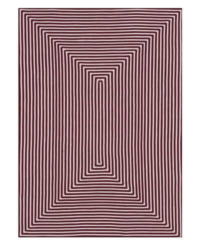 Stripes Indoor/Outdoor Rug [Red]