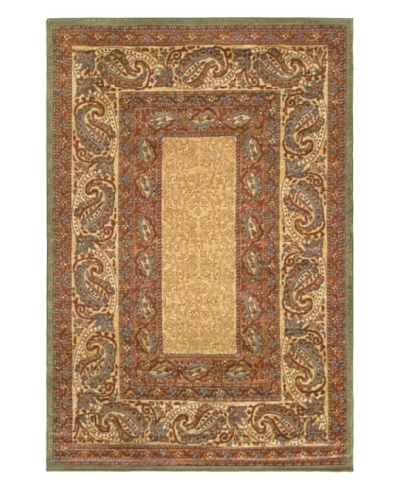 Royale Rug, Beige/Copper, 5' 3 x 7' 10