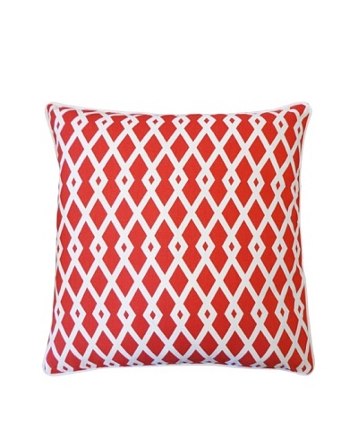 Moderna Throw Pillow, Red