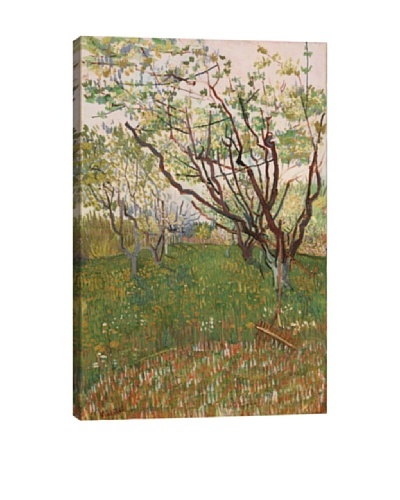 Vincent Van Gogh's The Flowering Orchard (1888) Giclée Canvas Print