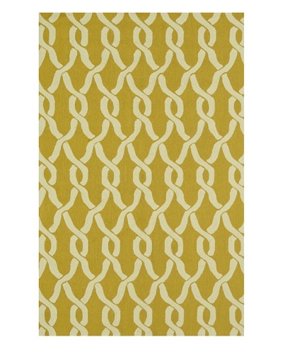 Venice Beach Indoor/Outdoor Rug [Goldenrod/Ivory]