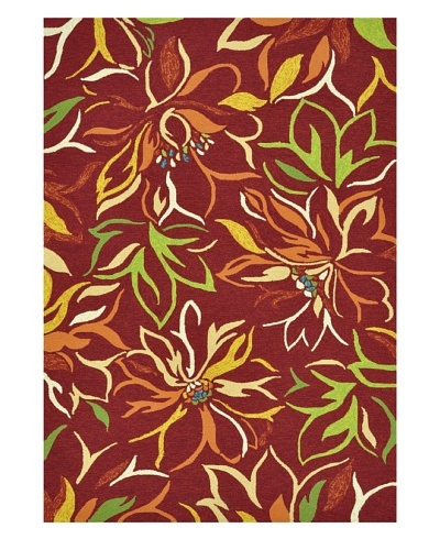 Sunshine Collection Indoor/Outdoor Rug [Crimson]