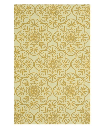 Venice Beach Indoor/Outdoor Rug [Ivory/Buttercup]