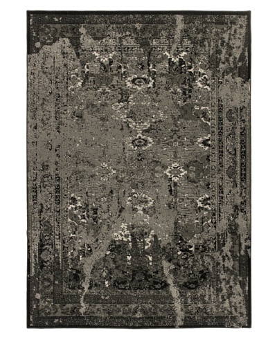 Wash Area Rug, Black, 5' 5 x 7' 8