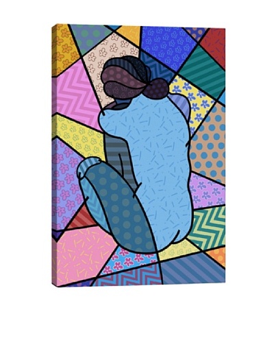Blue Nude 2 (After Pablo Picasso) Canvas Giclée Print