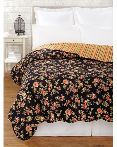 Montego Quilt, Black, Full/Queen