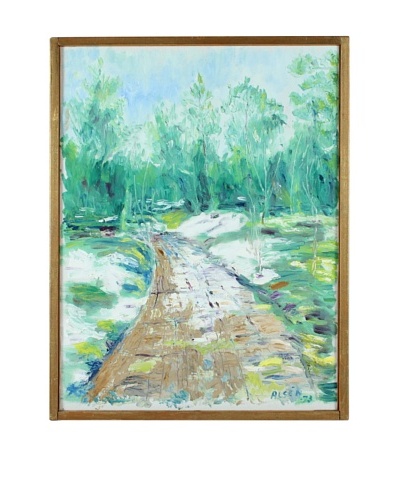 Woods, 1973 Framed Artwork