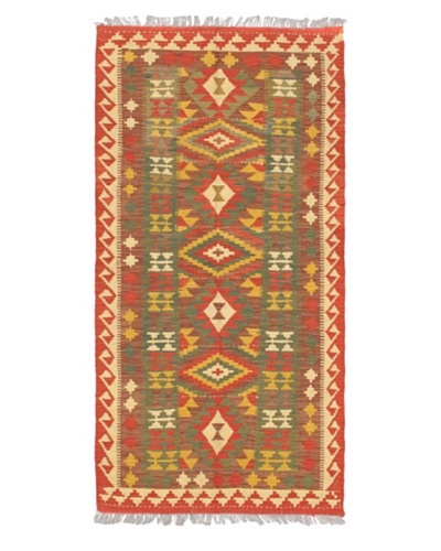 Anatolian Kilim Transitional Kilim, Brown, 3' 2 x 6' 5