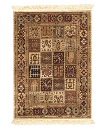 Persian Traditional Rug, Brown, 3' 3 x 4' 7