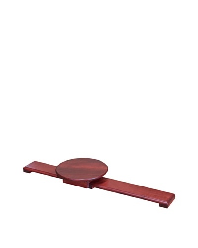 2 Day Designs Sliding Lazy Susan, Rouge