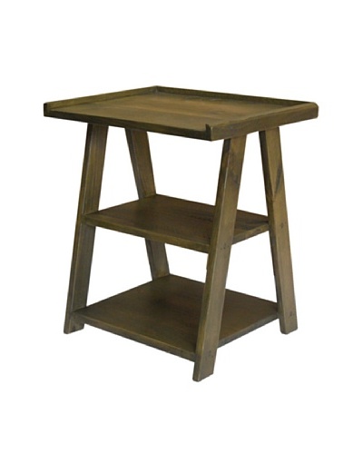 2 Day Designs Ladder Side Table, Fern