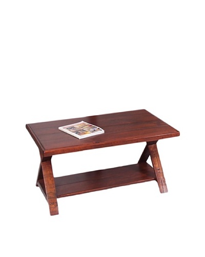 2 Day Designs Traversa Coffee Table, Pine