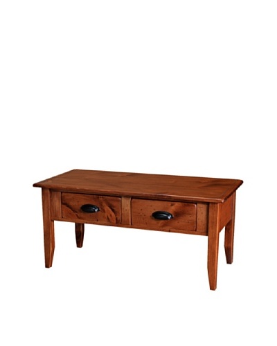 2 Day Designs Jefferson Coffee Table, Pine