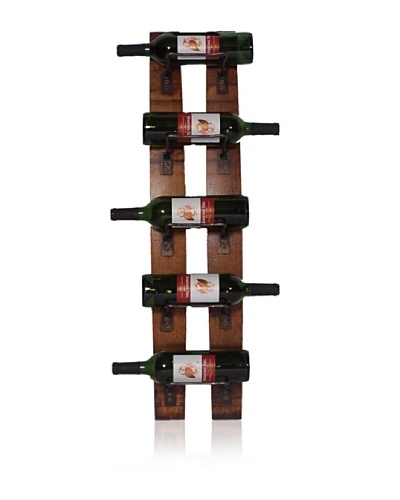2 Day Designs 5 Bottle Wall Rack