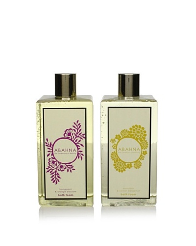 Abahna Uplifting & Soothing Bath Foam Duo