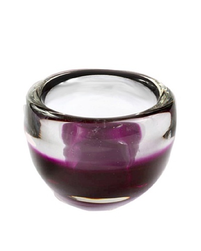 Abby Modell Mini Votive, Dark Purple