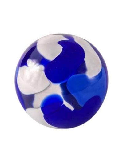 Abby Modell Small Paper Weight, Ocean Swirl