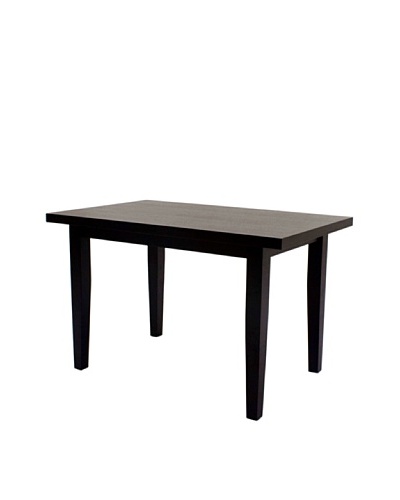 Abbyson Living Addima Rectangle Dining Table, Espresso