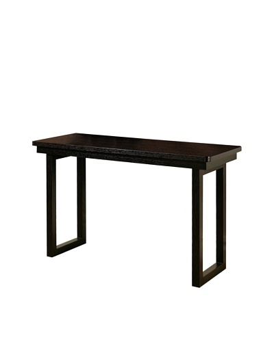 Abbyson Living Fairhaven Espresso Sofa Table