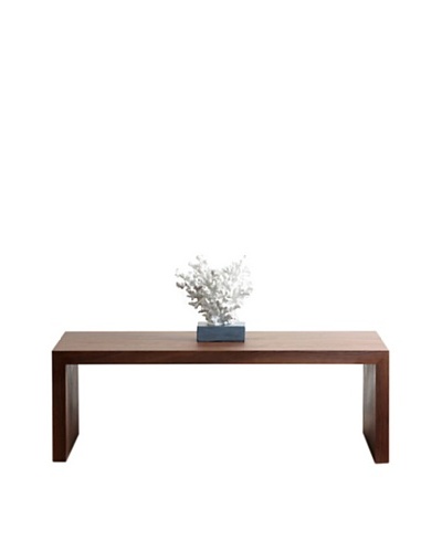 Abbyson Living Jouana Walnut Medium Coffee Table, Oak