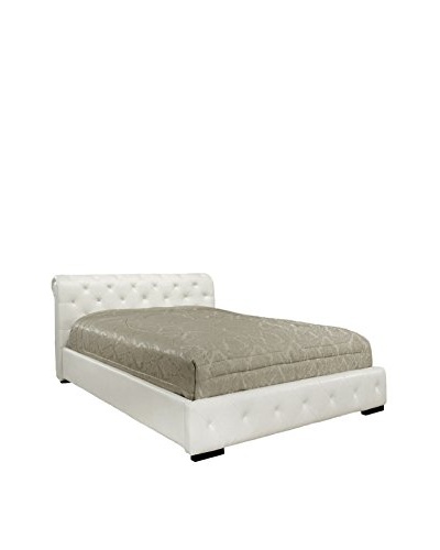 Abbyson Living Colfax Faux Leather Bed