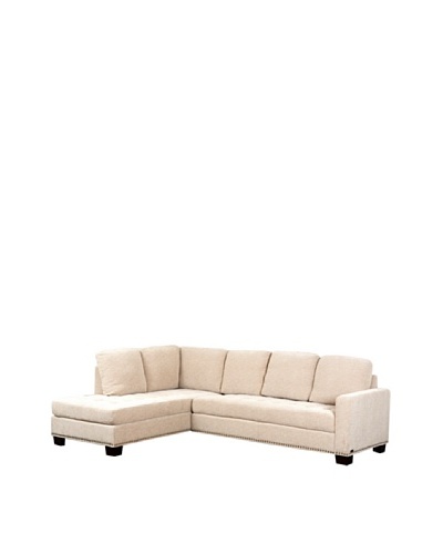 Abbyson Living Macalea Sectional, Cream