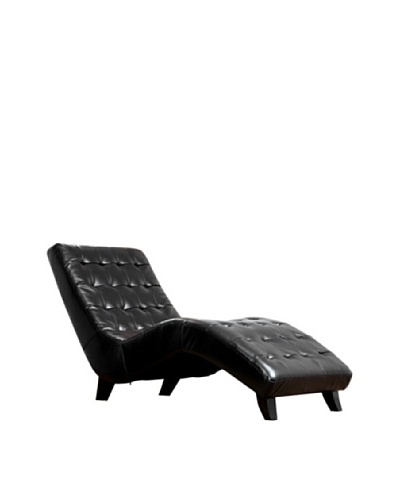 Abbyson Living Southport Bonded Leather Lounger