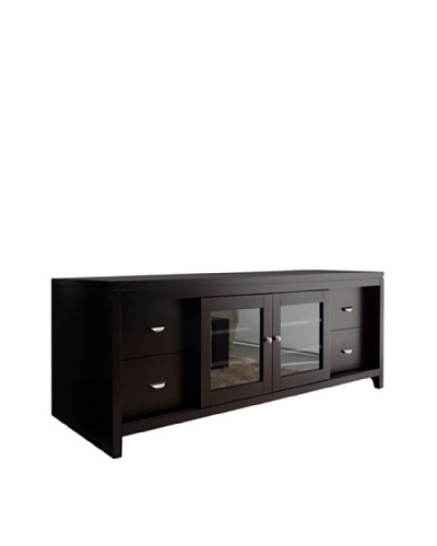 Abbyson Living Deagen TV Console, Dark Espresso