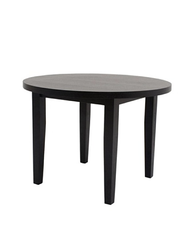 Abbyson Living Arla-Lee Round Dining Table, Espresso
