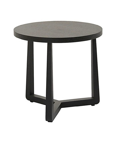 Abbyson Living Heritage Espresso Round End Table