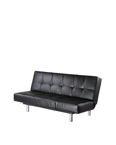 Abbyson Living Marquee Euro-Lounger, Black