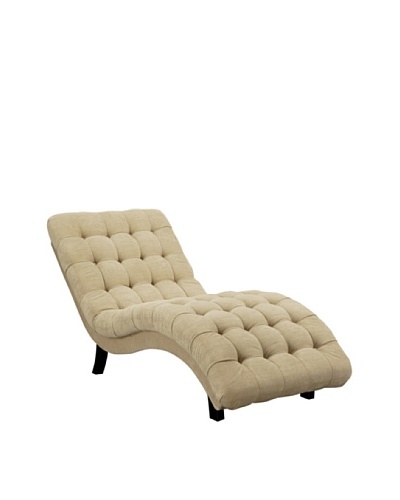 Abbyson Living Bera Chaise, Sandstone