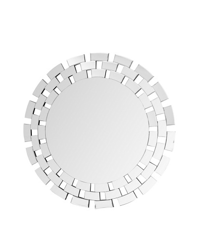 Abbyson Living Zen Round Wall Mirror