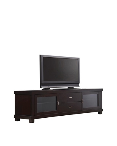 Abbyson Living Concord Entertainment Center, Dark Brown