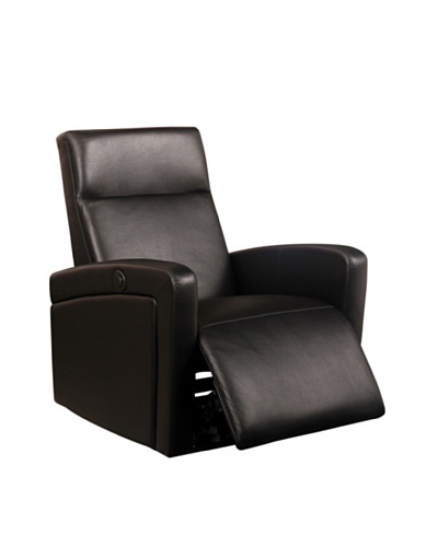 Abbyson Living Milano Electric Recliner, Black