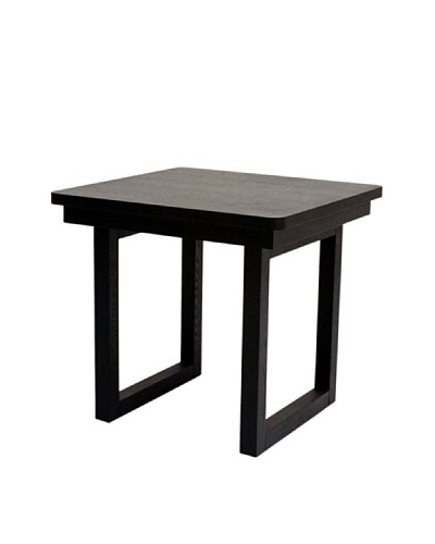 Abbyson Living Kovila End Table, Espresso