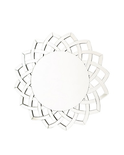 Abbyson Living Troy Round Wall Mirror