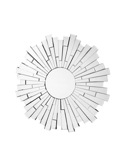 Abbyson Living London Round Wall Mirror