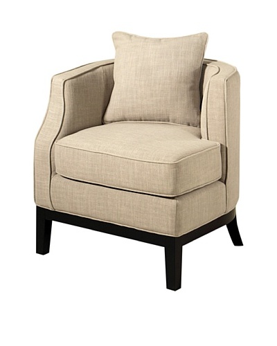 Abbyson Living Eve Corner Chair, Beige