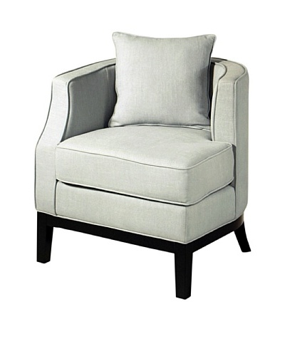 Abbyson Living Skylar Corner Chair, Sky Blue