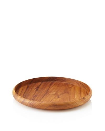 Pacific Merchants Acaciaware  Round Serving Tray