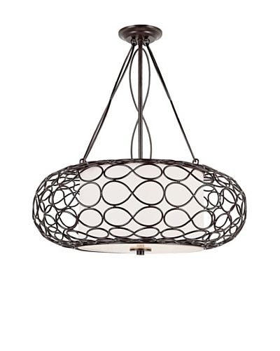 Trans Globe Lighting 3 Light Bird Cage Pendant